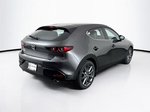Machine Gray Metallic 2026 Mazda Mazda3 FWD w/Preferred Package