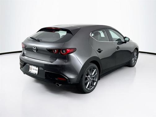 Machine Gray Metallic 2026 Mazda Mazda3 FWD w/Preferred Package