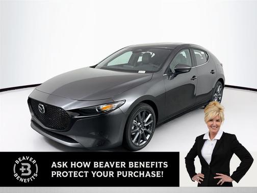 Machine Gray Metallic 2026 Mazda Mazda3 FWD w/Preferred Package