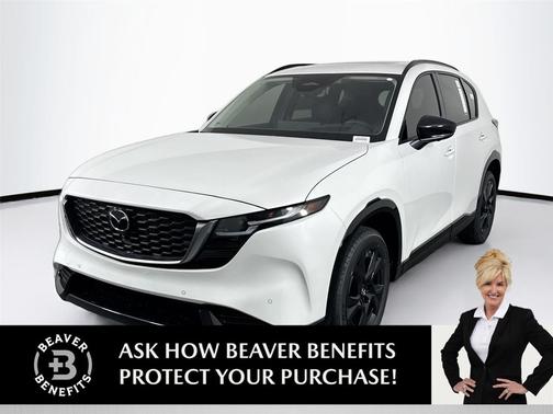 Rhodium White Metallic 2026 Mazda CX-5 2.5 S Premium Plus Package