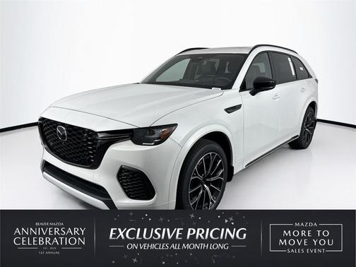 Rhodium White Premium 2026 Mazda CX-70 3.3 Turbo S Premium