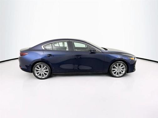 Deep Crystal Blue Mica 2026 Mazda Mazda3 FWD w/Preferred Package