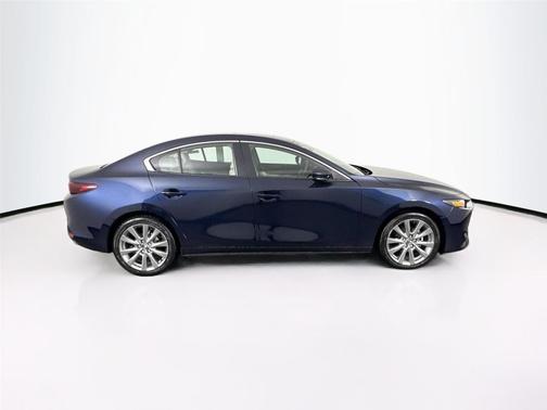 Deep Crystal Blue Mica 2026 Mazda Mazda3 FWD w/Preferred Package