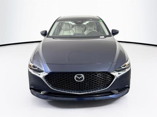 Deep Crystal Blue Mica 2026 Mazda Mazda3 FWD w/Preferred Package