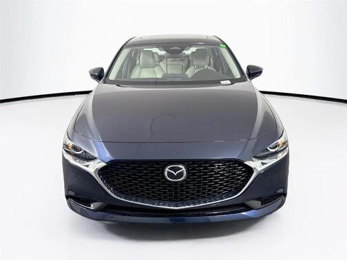 Deep Crystal Blue Mica 2026 Mazda Mazda3 FWD w/Preferred Package