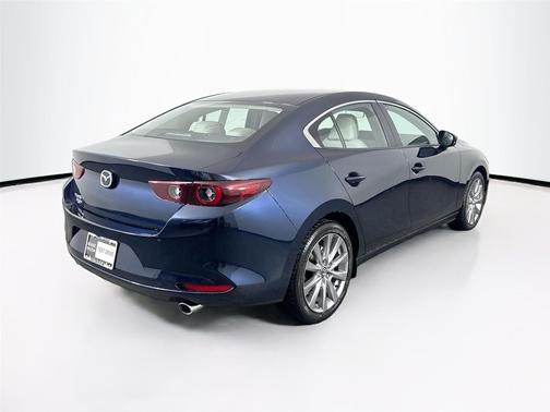 Deep Crystal Blue Mica 2026 Mazda Mazda3 FWD w/Preferred Package