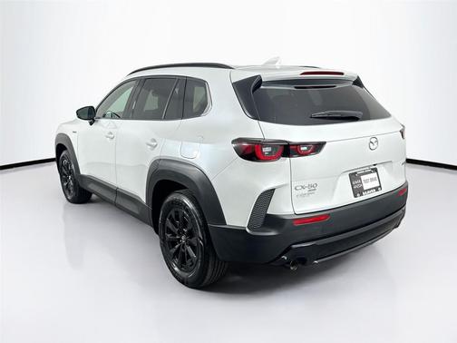 White 2025 Mazda CX-50 Hybrid Premium Package