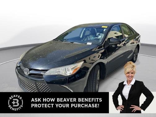 Midnight Black Metallic 2017 Toyota Camry XSE