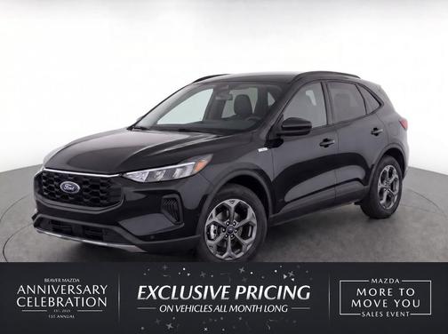 Agate Black Metallic 2025 Ford Escape ST-Line