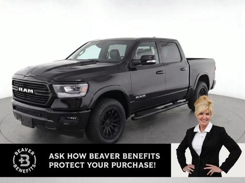 Diamond Black Crystal Pearlcoat 2023 RAM 1500 Laramie