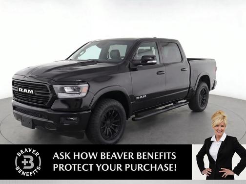 Diamond Black Crystal Pearlcoat 2023 RAM 1500 Laramie