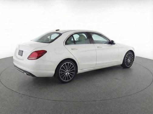 White 2021 Mercedes-Benz C-Class Sedan