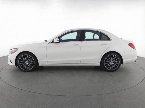 White 2021 Mercedes-Benz C-Class Sedan