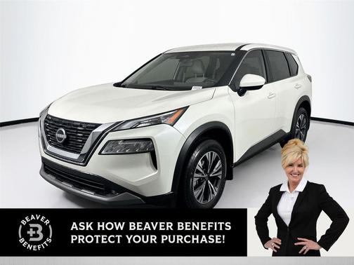 White 2023 Nissan Rogue SV