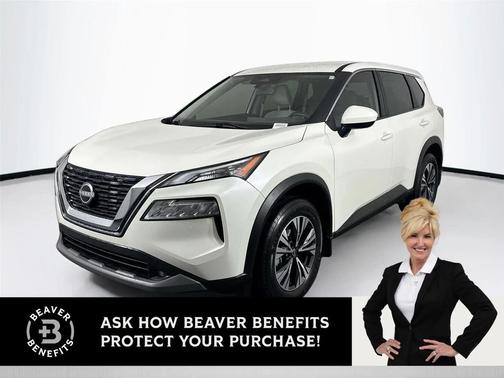 White 2023 Nissan Rogue SV