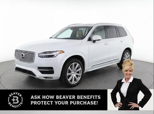 White 2016 Volvo XC90 T6 Inscription