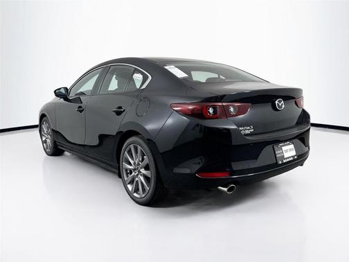 Jet Black Mica 2026 Mazda Mazda3 FWD w/Preferred Package