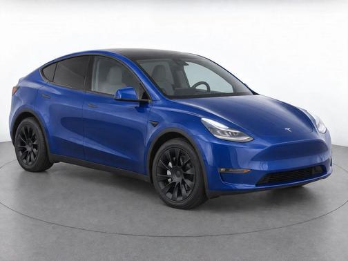 Deep Blue Metallic 2021 Tesla Model Y Long Range Dual Motor All-Wheel Drive