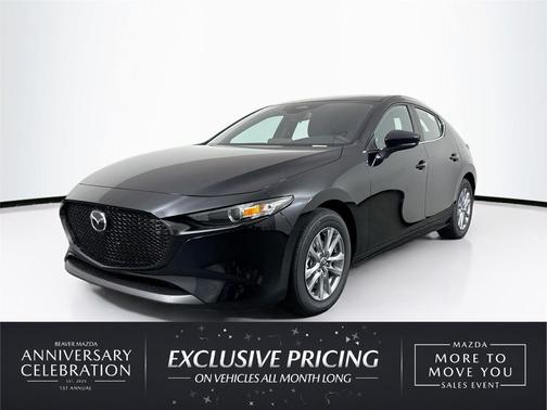 Jet Black Mica 2026 Mazda Mazda3 FWD