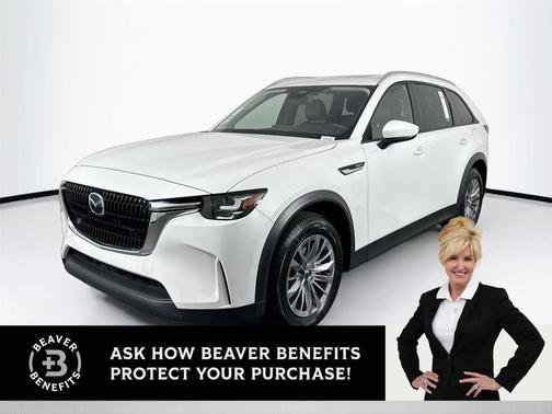 Rhodium White Premium 2024 Mazda CX-90 PHEV Preferred