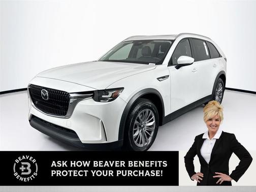 Rhodium White Premium 2024 Mazda CX-90 PHEV Preferred