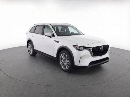 Rhodium White Premium 2024 Mazda CX-90 PHEV Preferred