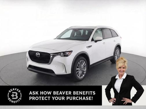 Rhodium White Premium 2024 Mazda CX-90 PHEV Preferred