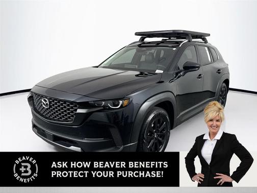 Jet Black Mica 2025 Mazda CX-50 2.5 S Premium Package