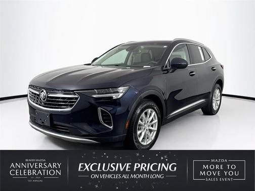 Dark Moon Blue Metallic 2021 Buick Envision FWD Preferred