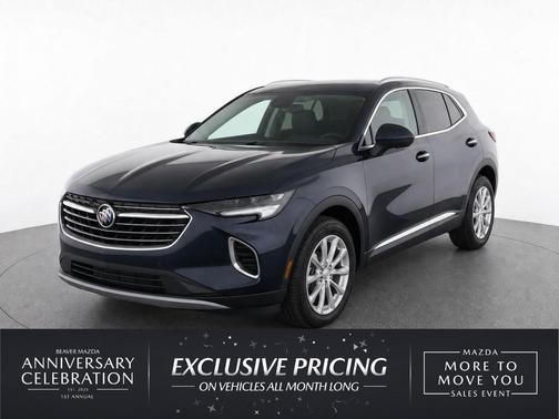 Blue 2021 Buick Envision Preferred