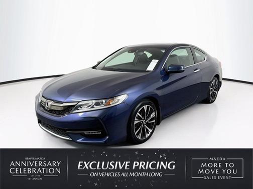 Blue 2016 Honda Accord EX-L