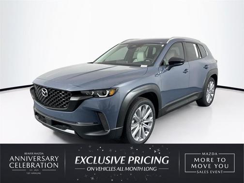Gray 2026 Mazda CX-50 2.5 S Premium Package