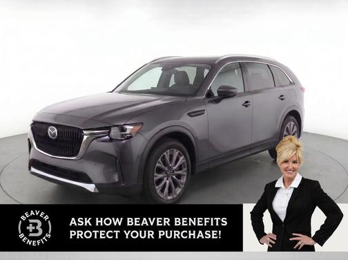 Machine Gray Metallic 2024 Mazda CX-90 3.3 Turbo Premium