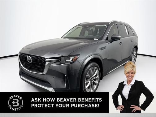 Machine Gray Metallic 2024 Mazda CX-90 3.3 Turbo Premium