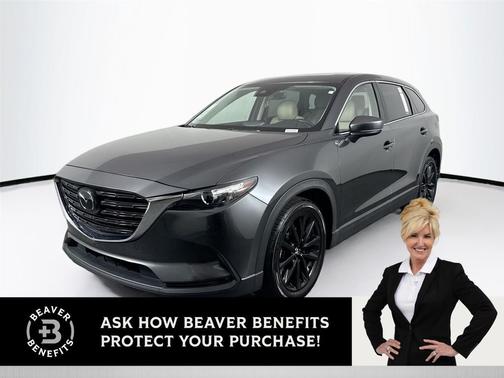 Machine Gray Metallic 2023 Mazda CX-9 Touring Plus