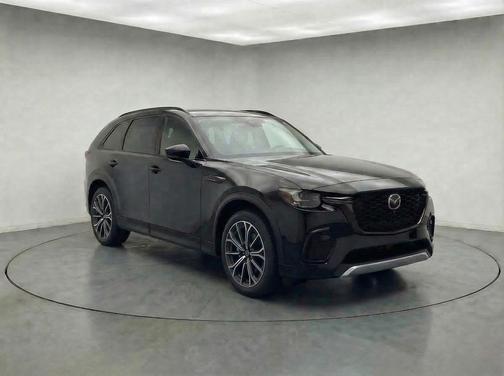 Jet Black Mica 2025 Mazda CX-70 PHEV Premium Plus Package