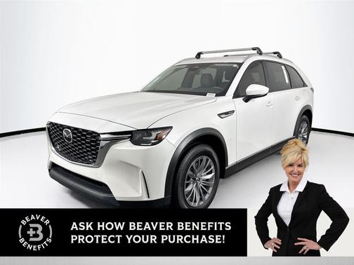 Rhodium White Premium 2025 Mazda CX-90 3.3 Turbo Select
