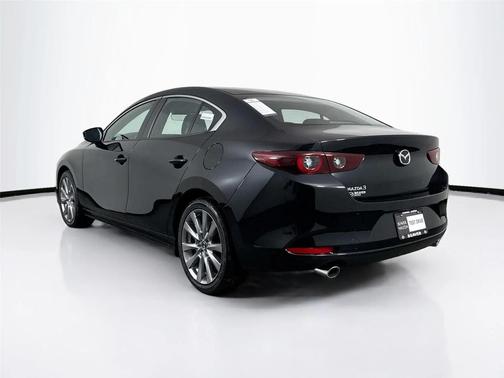 Jet Black Mica 2026 Mazda Mazda3 FWD w/Preferred Package