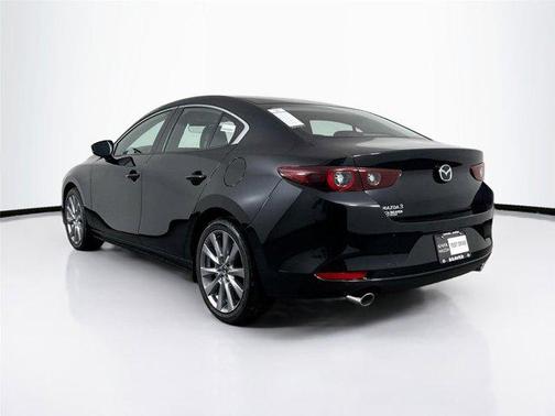 Jet Black Mica 2026 Mazda Mazda3 FWD w/Preferred Package