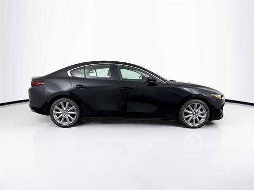 Jet Black Mica 2026 Mazda Mazda3 FWD w/Preferred Package