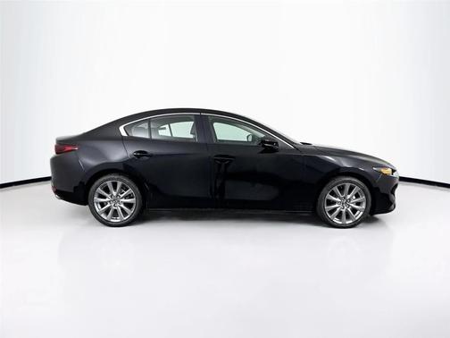 Jet Black Mica 2026 Mazda Mazda3 FWD w/Preferred Package