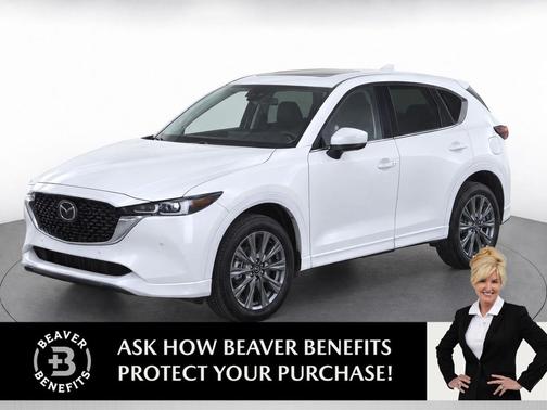 Rhodium White Metallic 2025 Mazda CX-5 2.5 S Premium Plus Package