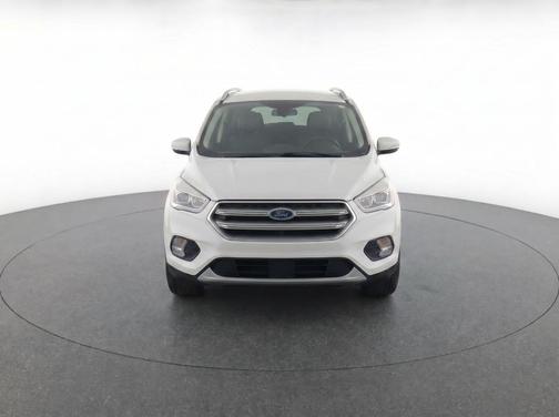 White Platinum Metallic Tri-Coat 2019 Ford Escape Titanium