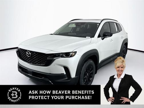 White 2026 Mazda CX-50 Hybrid Premium