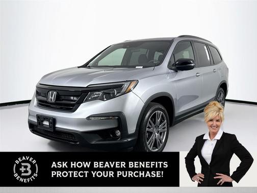 Lunar Silver Metallic 2022 Honda Pilot AWD Sport