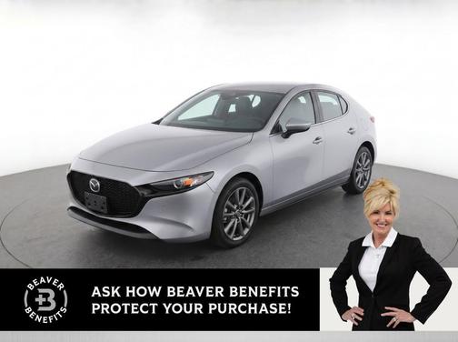 Platinum Quartz Metallic 2025 Mazda Mazda3 2.5 S Select Sport