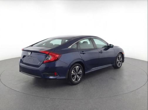 Blue 2018 Honda Civic EX-L