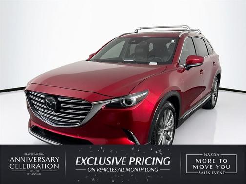Soul Red Crystal Metallic 2021 Mazda CX-9 Signature