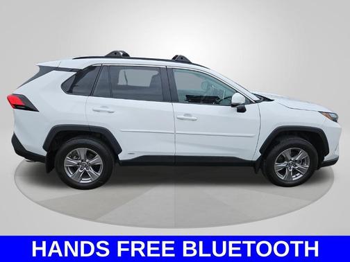 White 2024 Toyota RAV4 Hybrid XLE