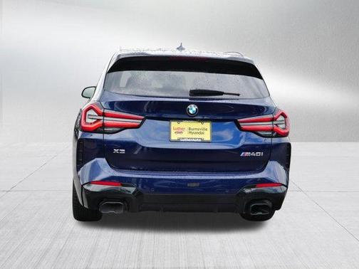 Tanzanite Blue II Metallic 2024 BMW X3 M40i